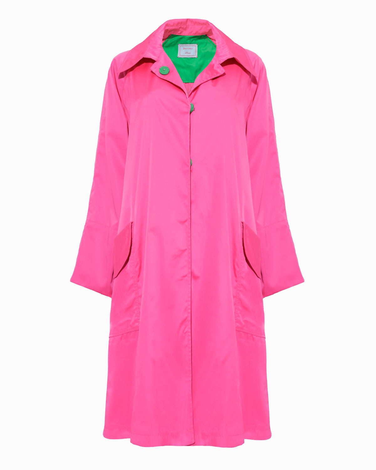 FLEMING RAIN COAT/EVENING COAT SHOCK PINK WATER-RESISTANT