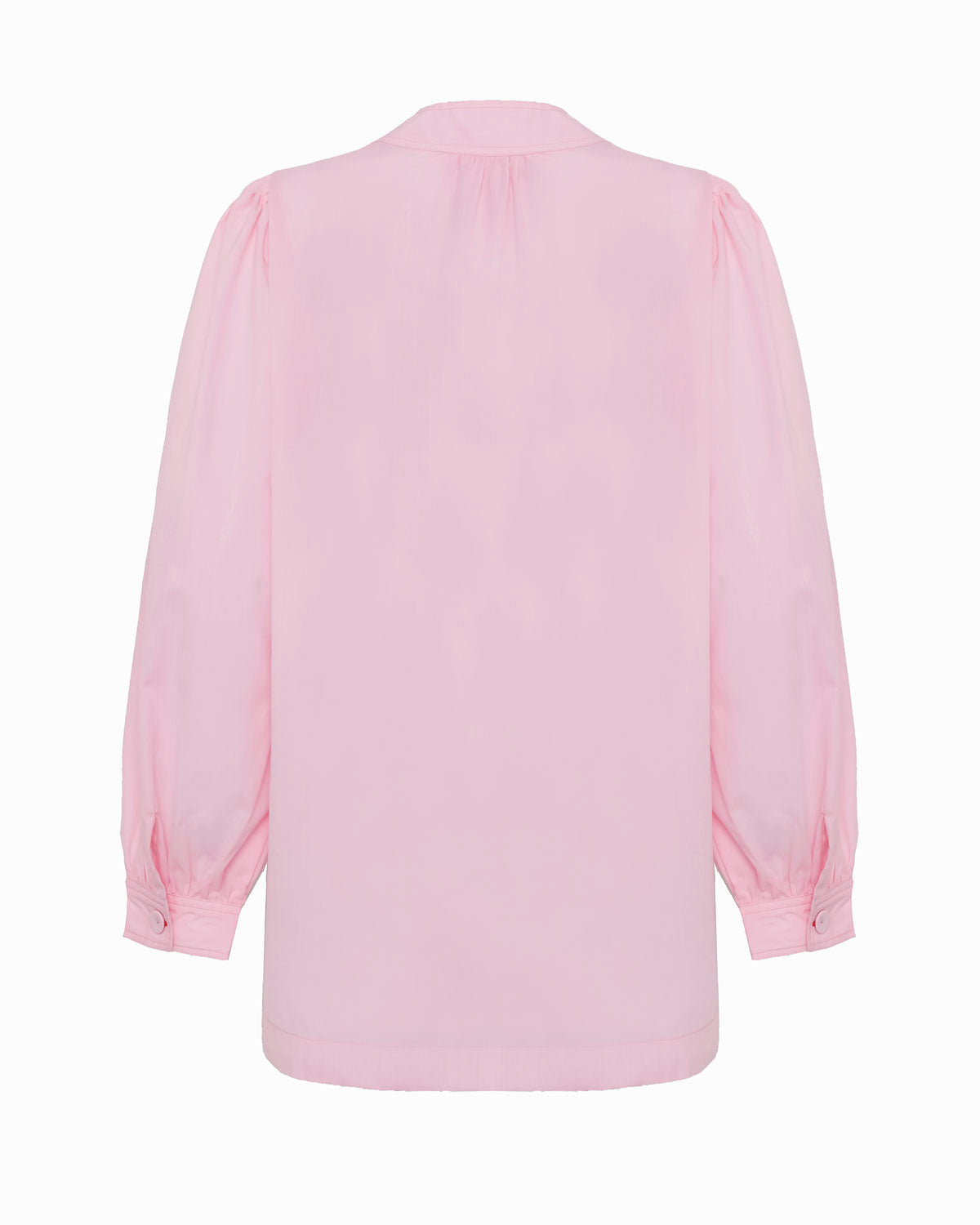 LOUIS TUNIC SHIRT ROSE PINK COTTON VOILE – Dovima Paris
