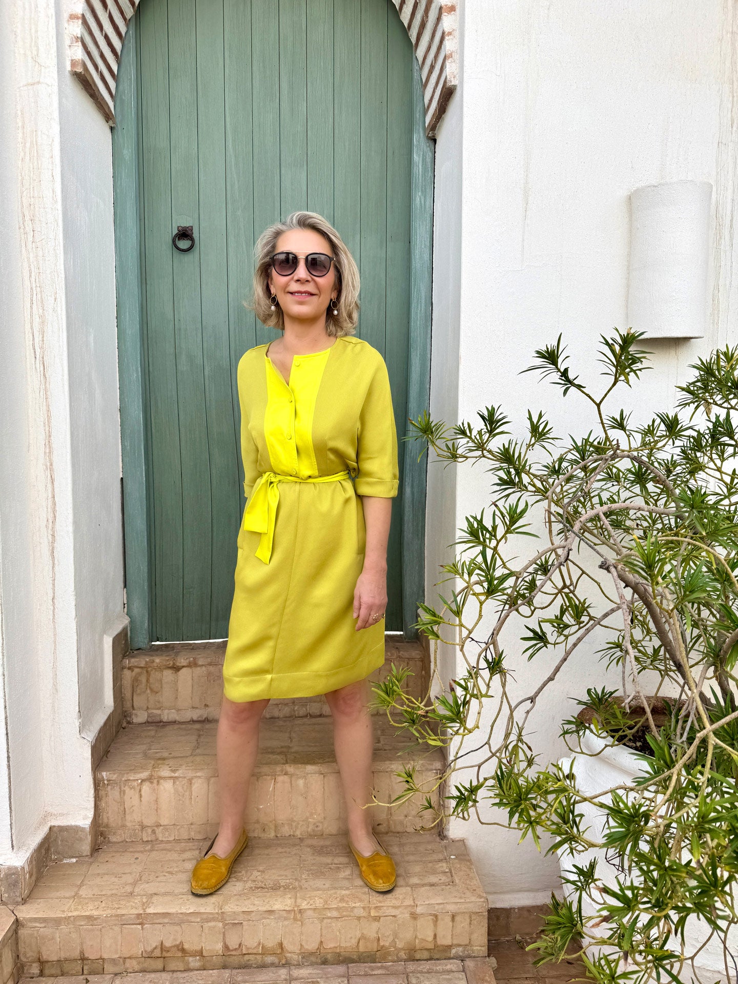 f.dom　ブラウス The New Oxford Shirt Heatwave White Linen | NAOMI NOMI