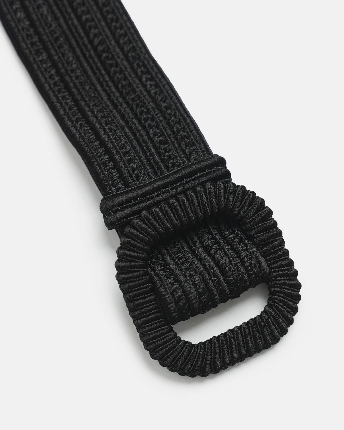 Rosamonde Braided Belt - Black