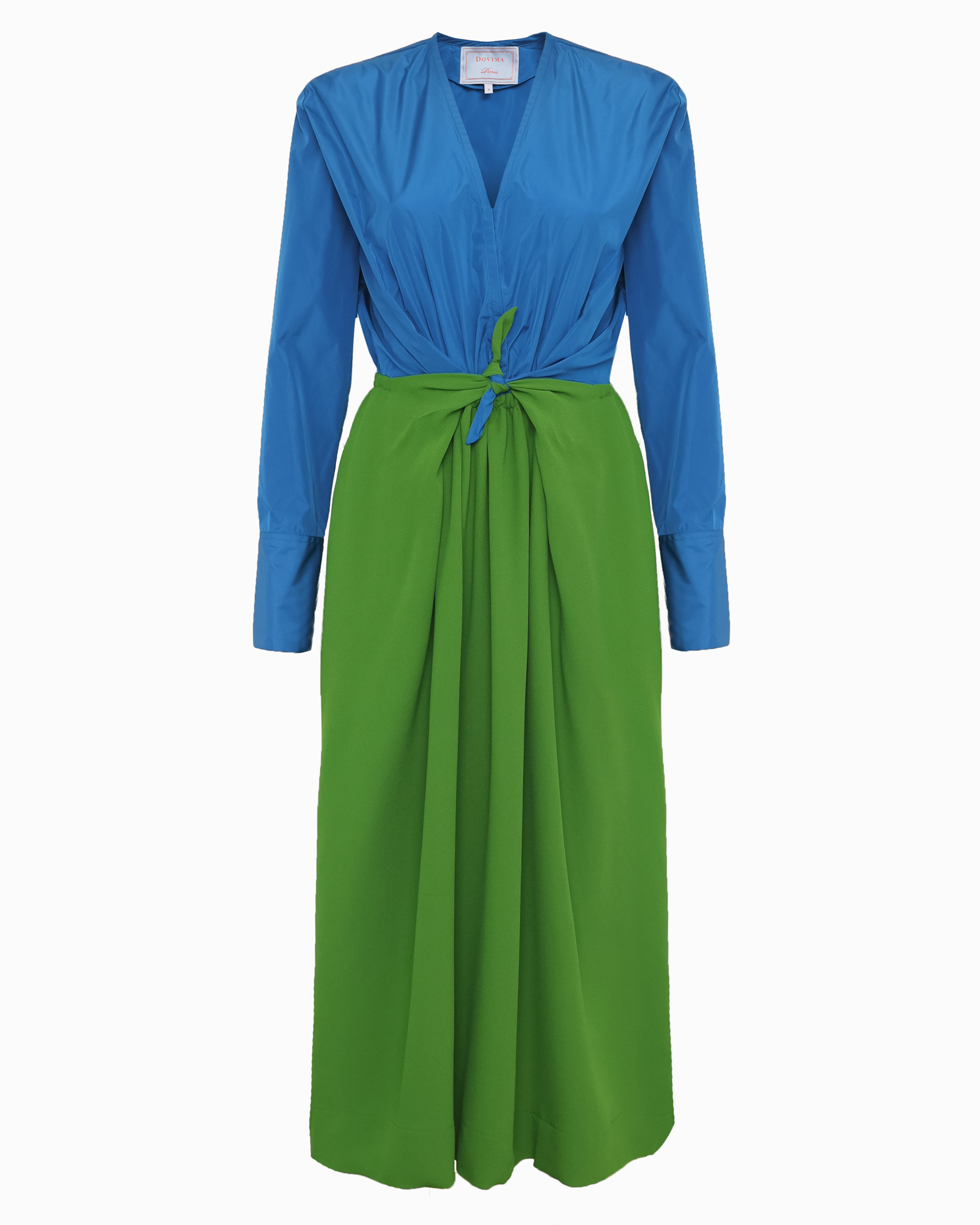 della silk dress Della Multi-Way Silk Dress
