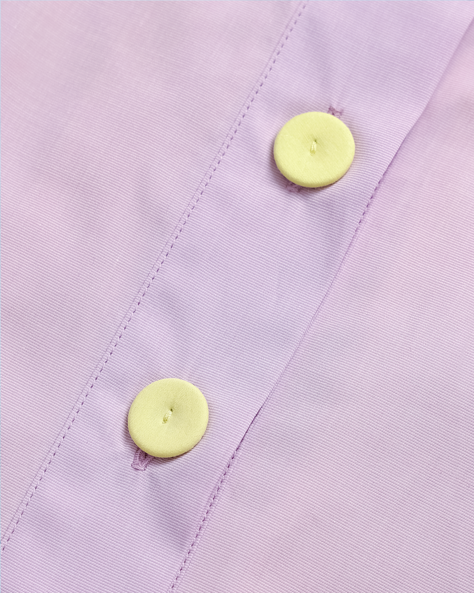 WALKER LONG SHIRT - ORCHID PINK & LEMON VERBENA POPLIN