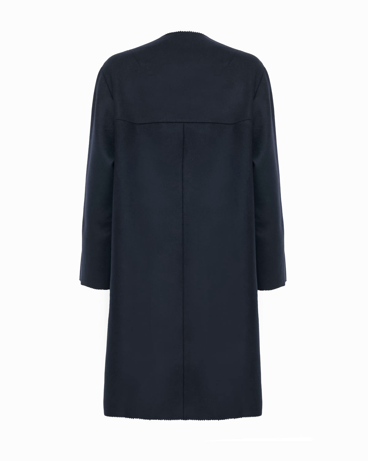 ASHER NAVY CASHMERE DUSTER COAT - DOVIMA Paris – Dovima Paris