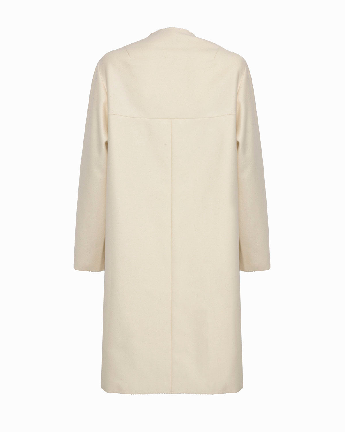 ASHER DUSTER COAT CASHMERE MIX ECRU