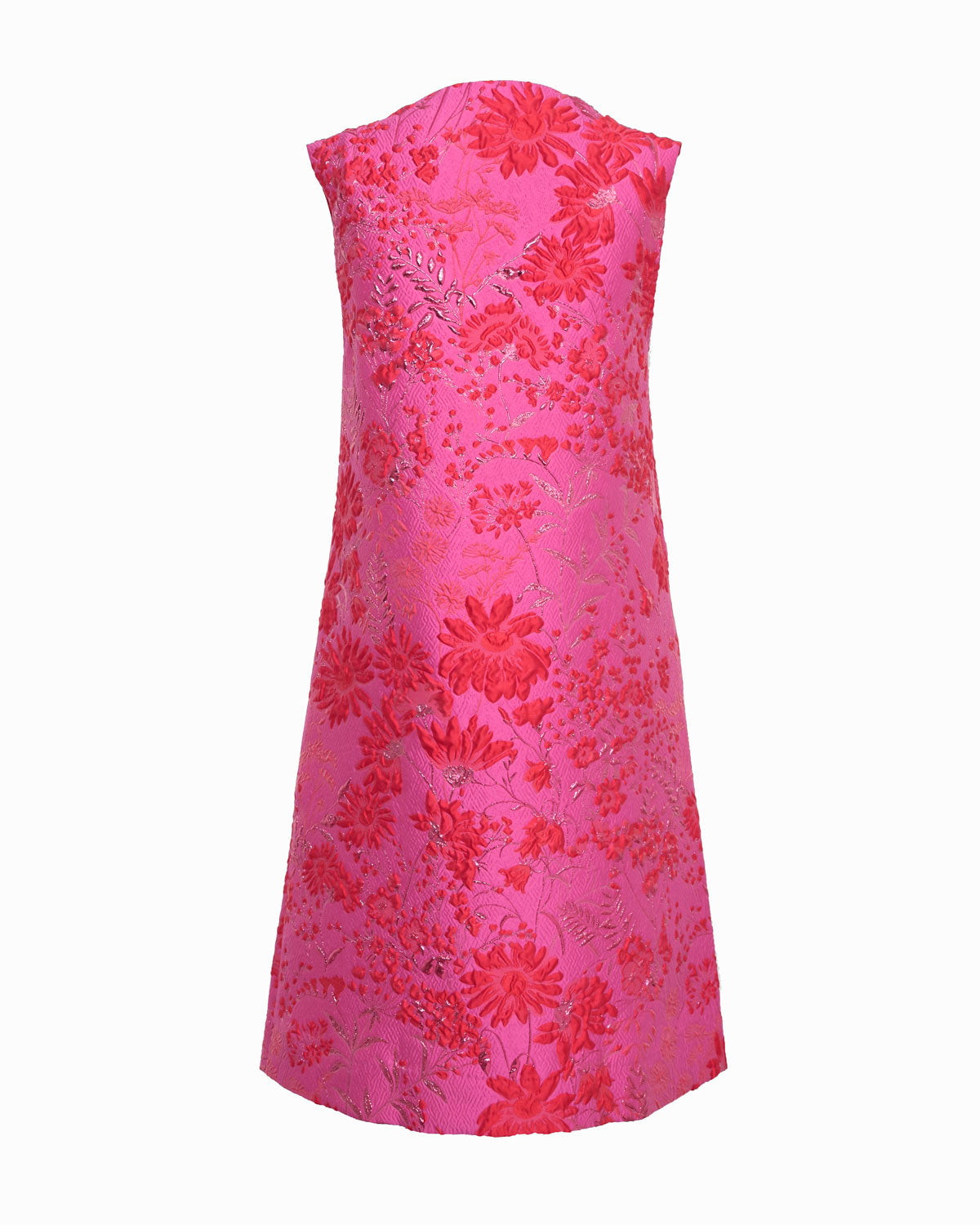 bailey dress in pink floral Women's Red Toile Midi Dress | Avara