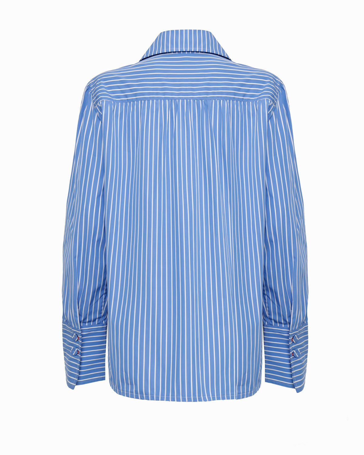 BAIRD BLUE WHITE STRIPE COTTON SHIRT