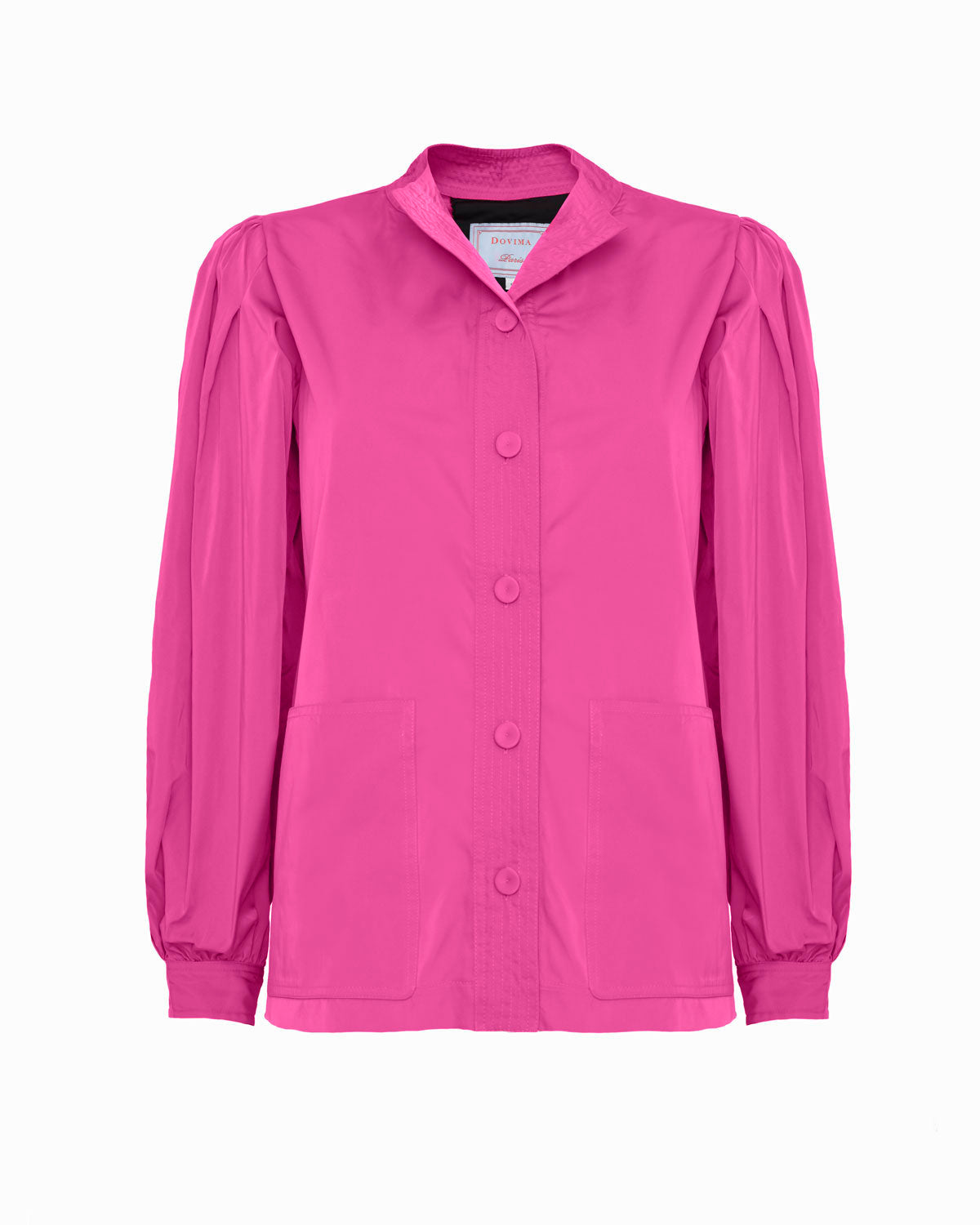 CARSON JACKET- ROSE SHOCKING RADZIMIR TAFFETA