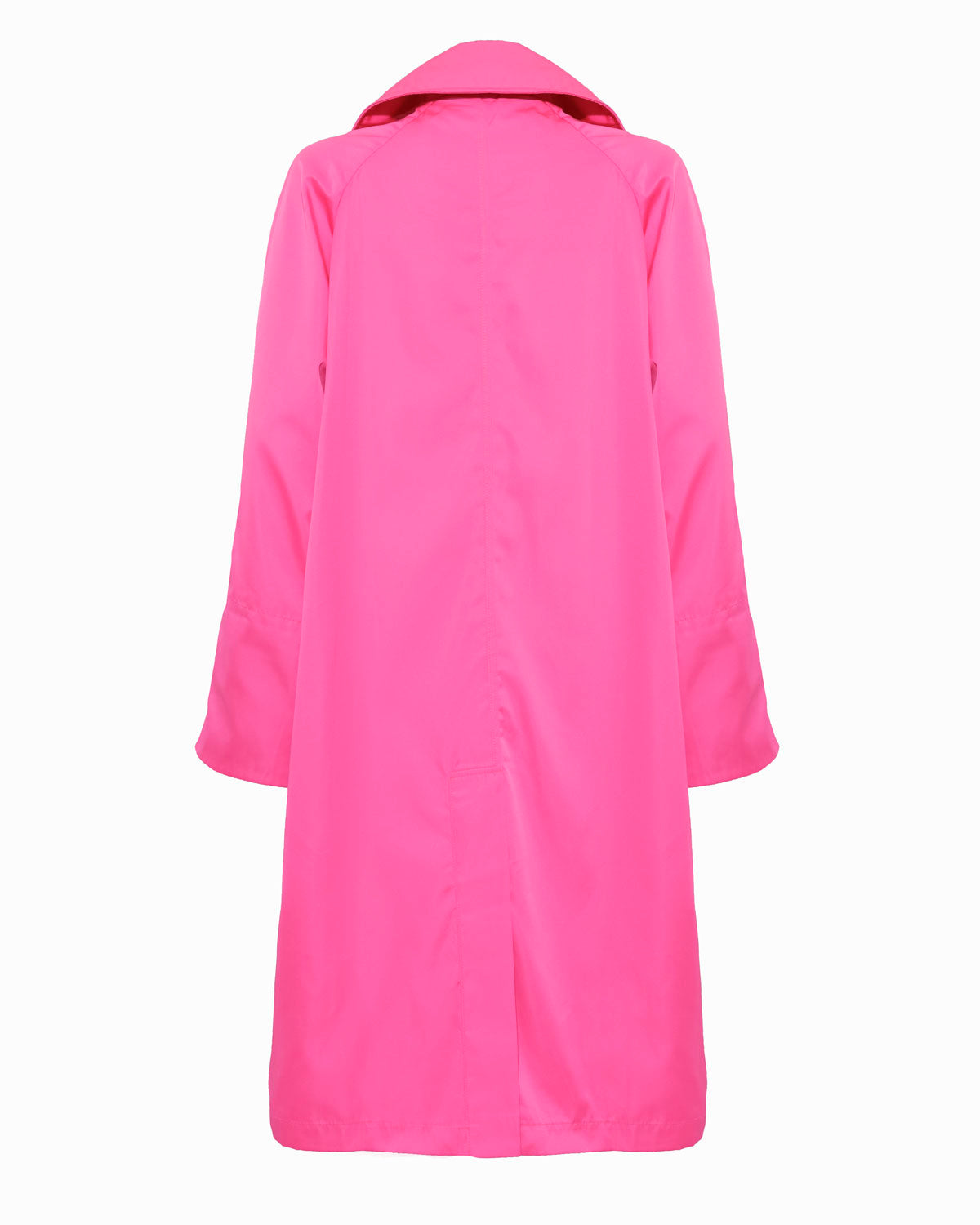 FLEMING RAIN COAT/EVENING COAT - SHOCK PINK WATER-RESISTANT