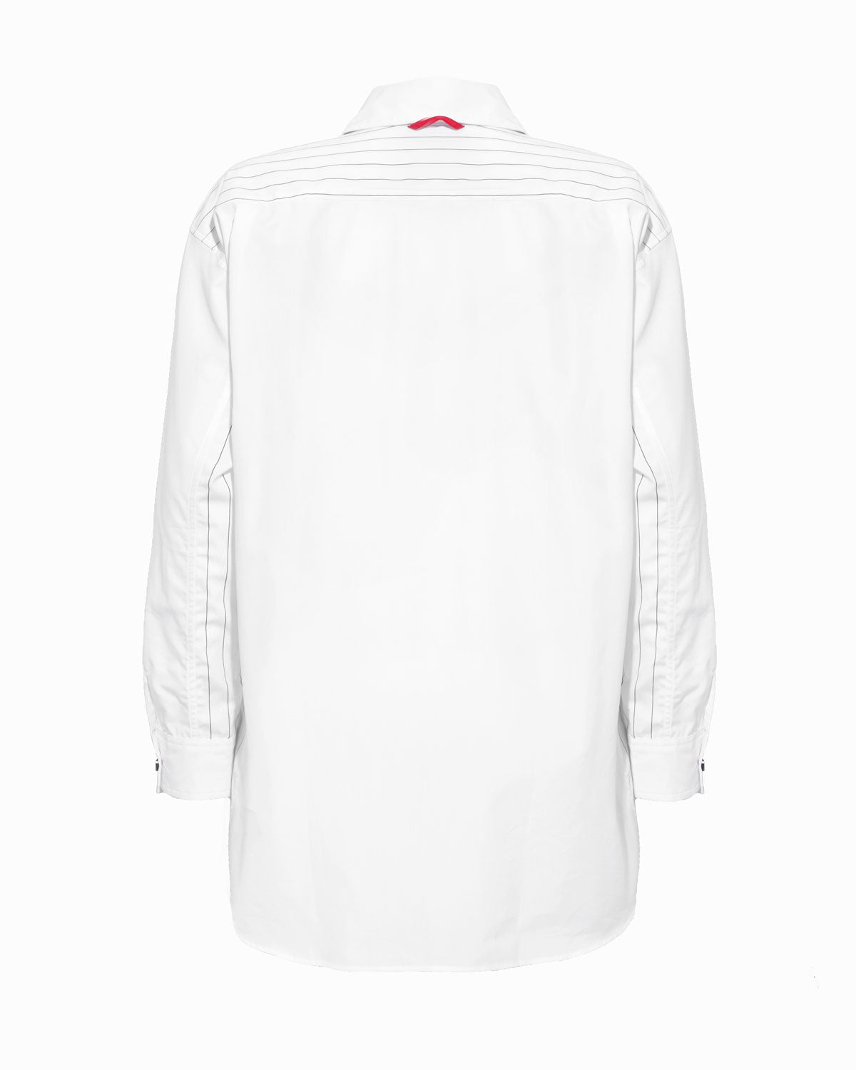 FLORIAN SHIRT DARK NAVY WHITE MULTI STRIPES