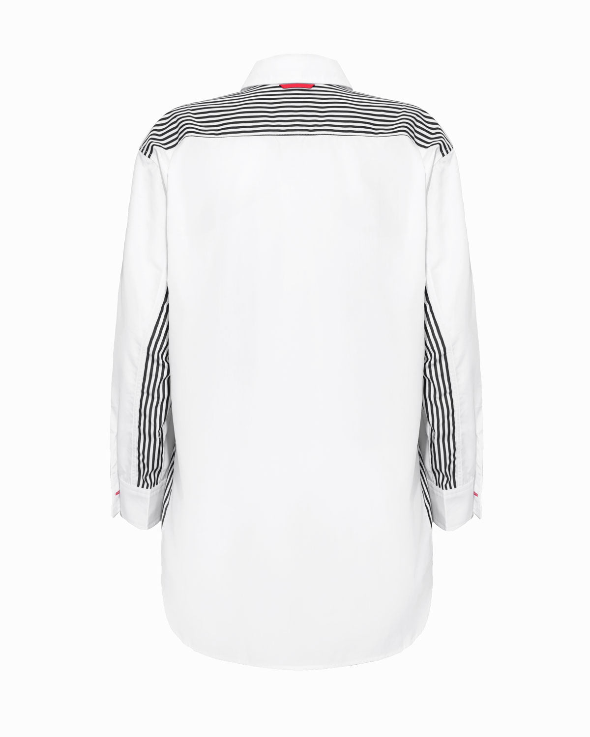 FLORIAN SHIRT BLACK ORCHID WHITE MULTI STRIPES