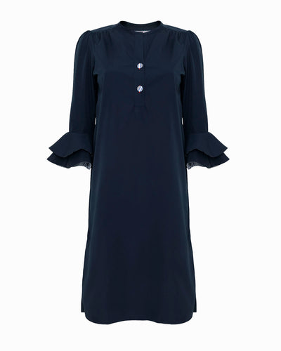 JULES NAVY MEMPHIS COTTON - unlined