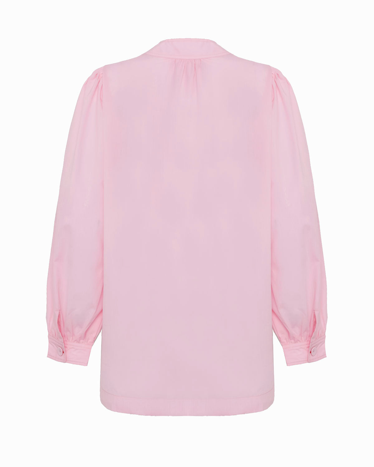 LOUIS TUNIC SHIRT ROSE PINK COTTON VOILE