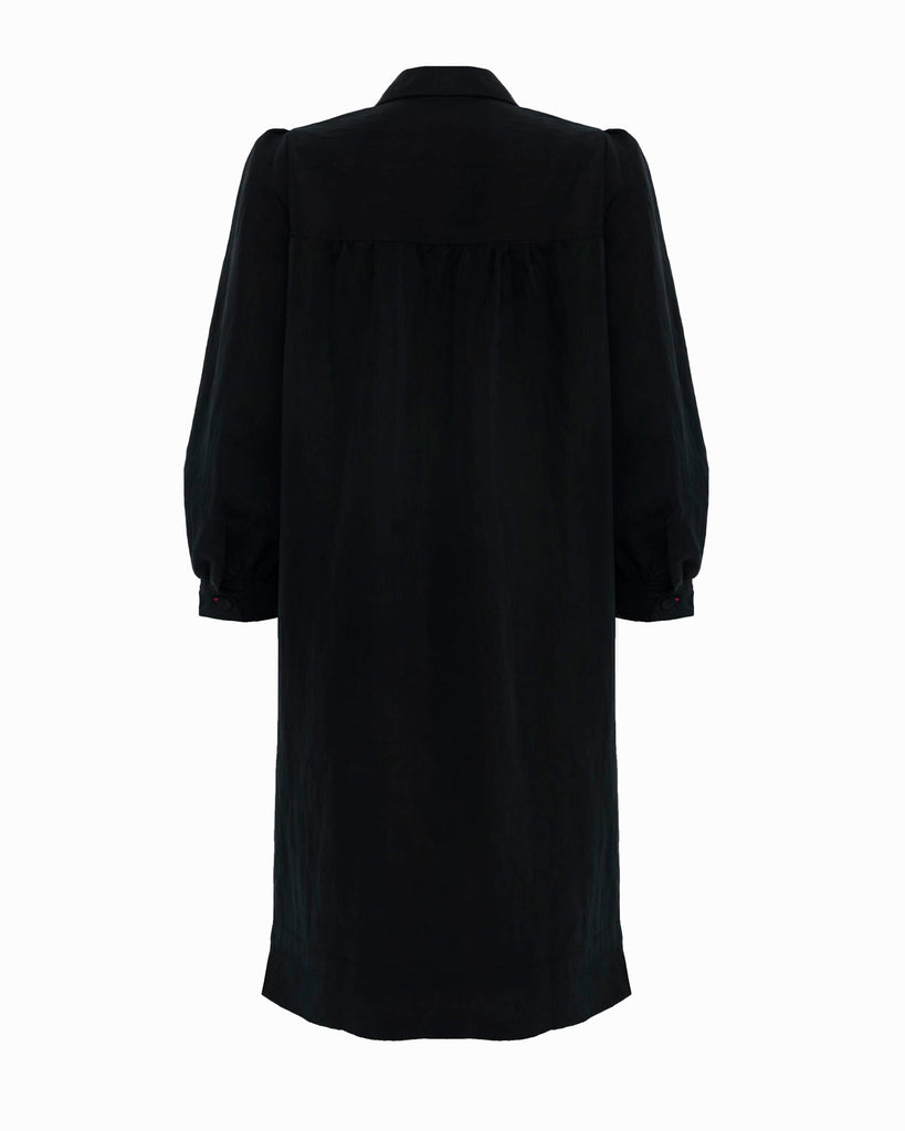 MATIS DRESS BLACK WASHED VISCOSE DRESS - Limited Edition