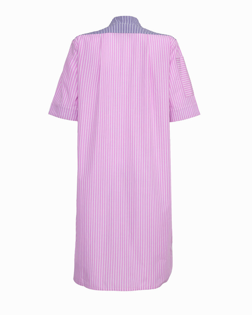 TANSY DRESS - Ben Stripe Orchid