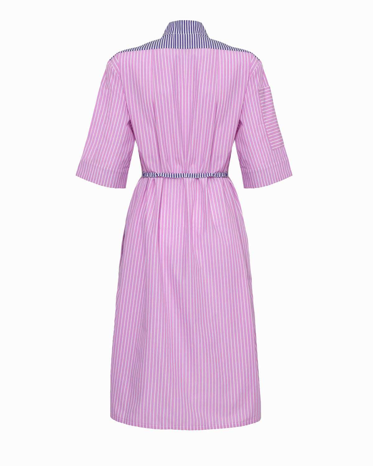 TANSY DRESS - Ben Stripe Orchid