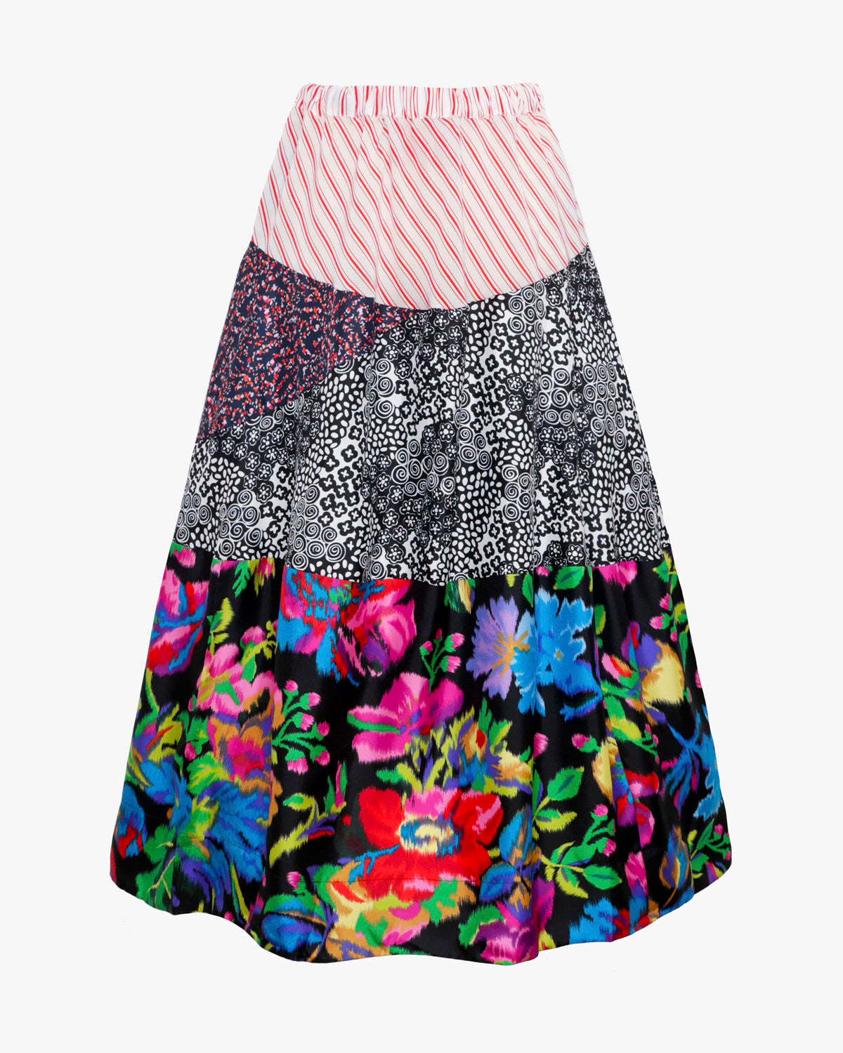 HARRIS MULTI PRINT SILK SKIRT - Limited Edition