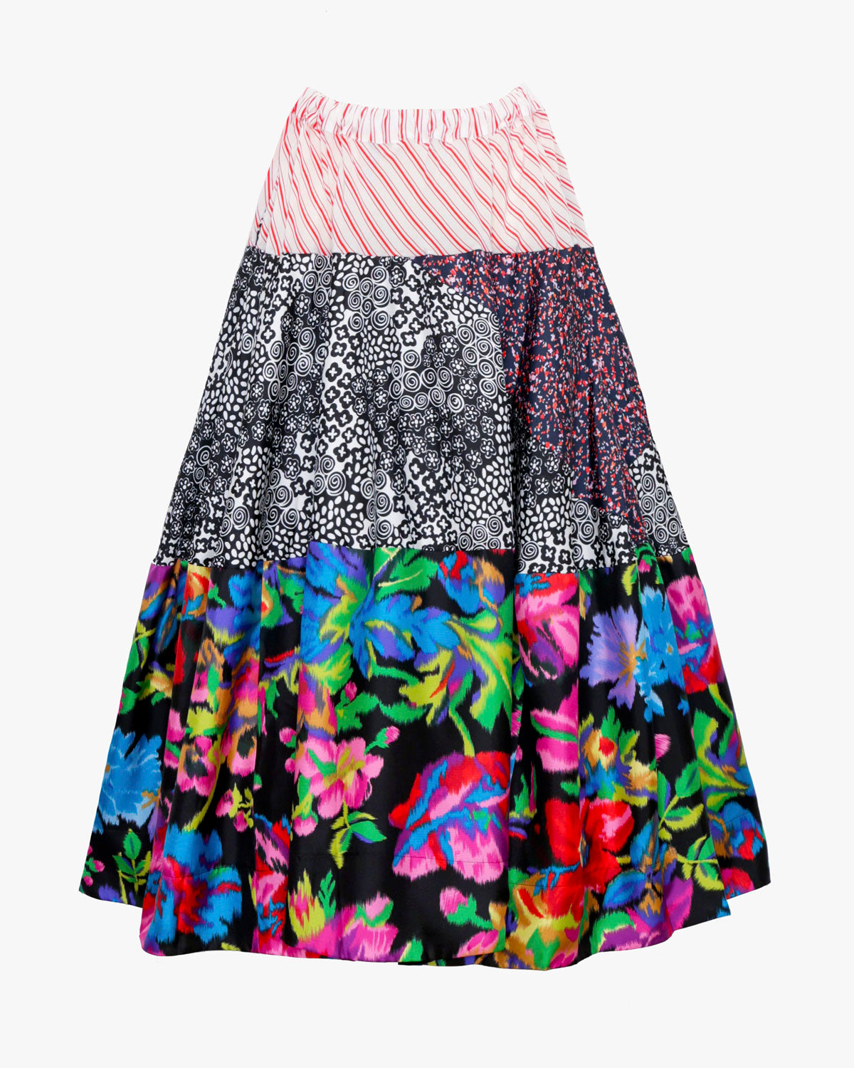 HARRIS MULTI PRINT SILK SKIRT - Limited Edition