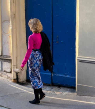 ADLER SKIRT - AMOUR FLORAL TAFFETA - LIMITED EDITION