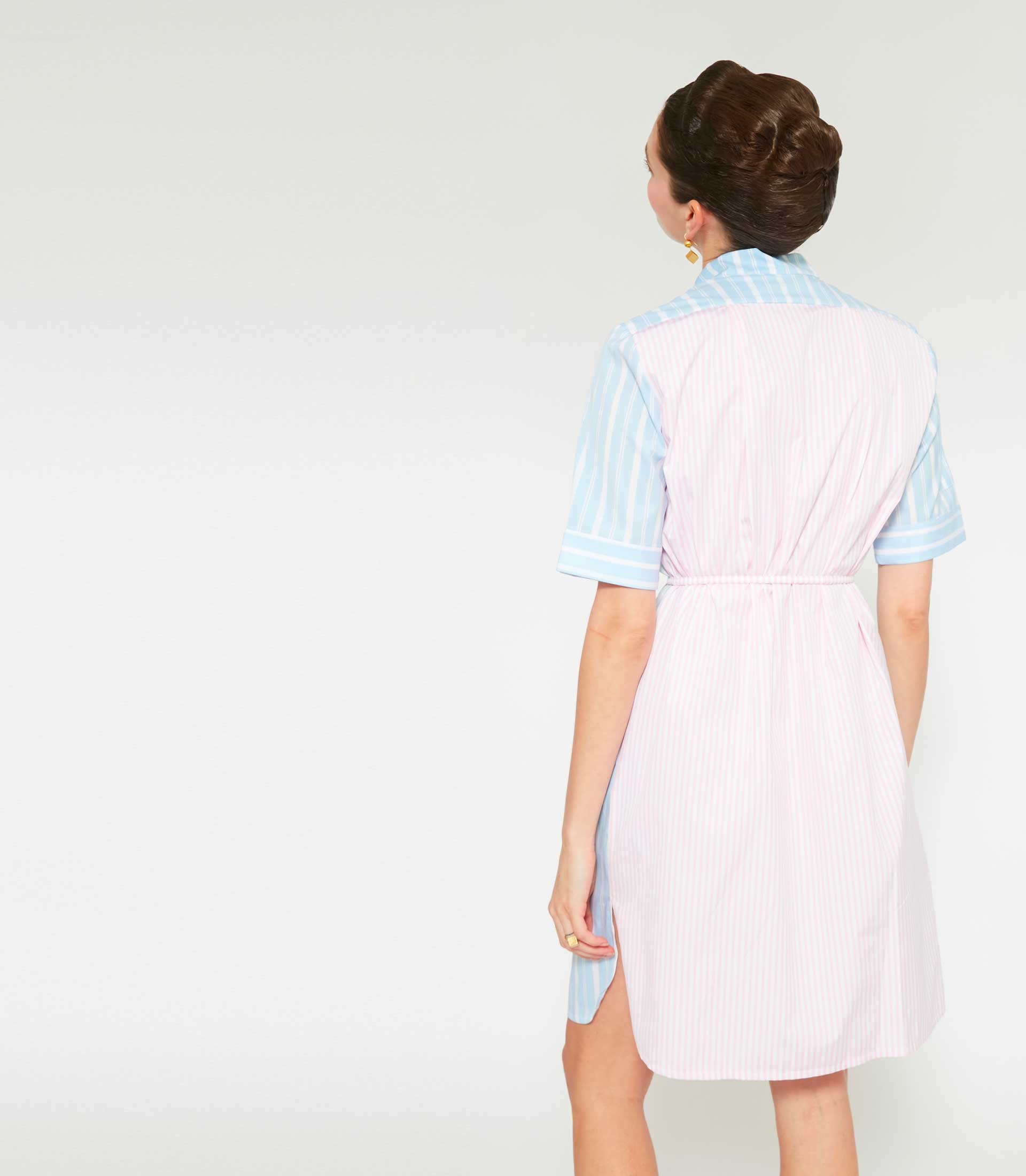 TANSY DRESS - Harvey Stripe